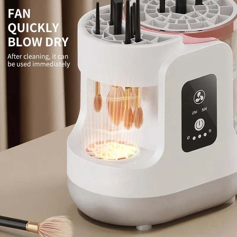 Automatic Makeup Brush Cleaner
