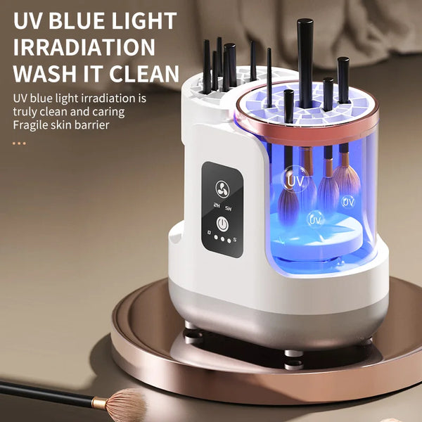 Automatic Makeup Brush Cleaner 